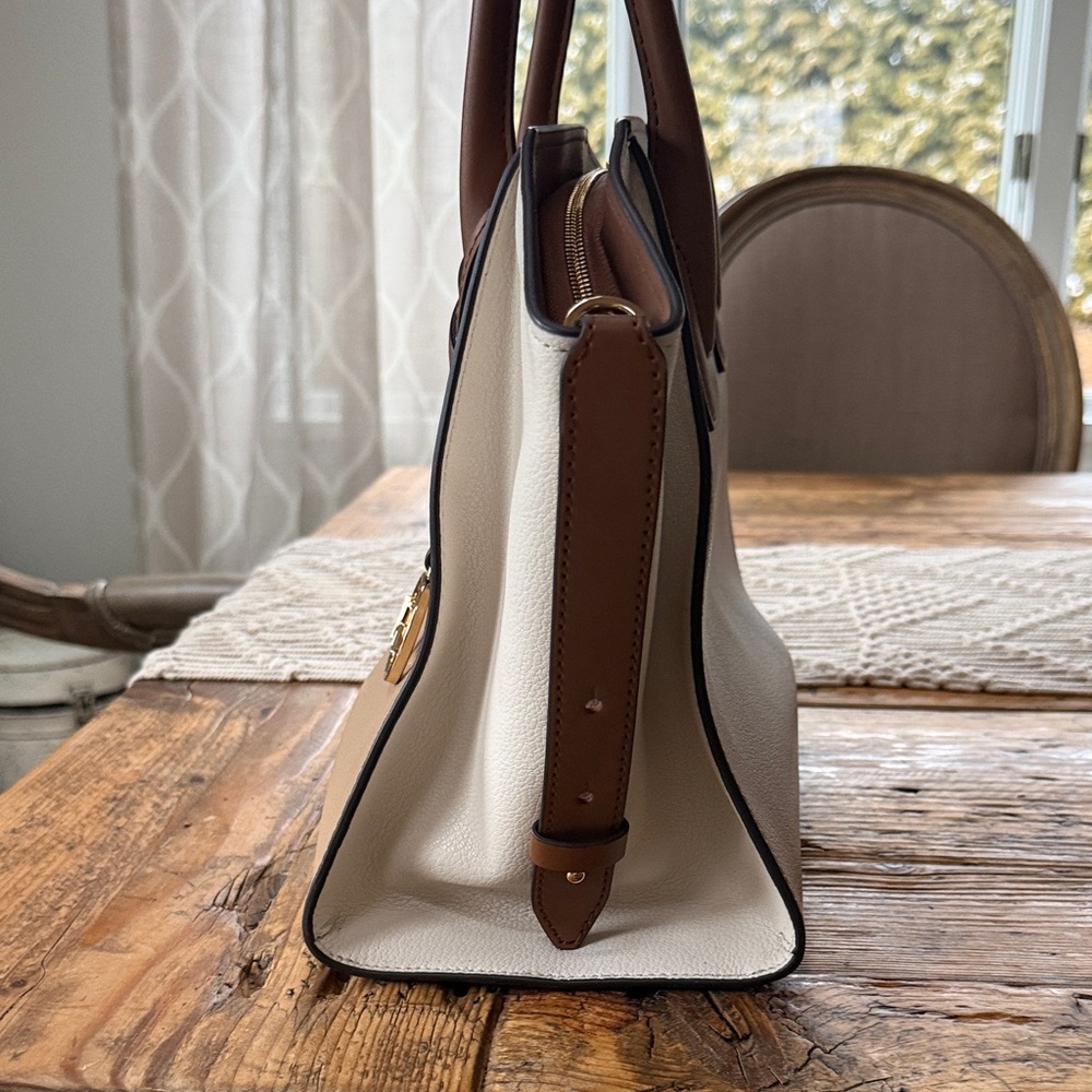 Michael Kors Tan and Cream Satchel - Picture 6 of 6
